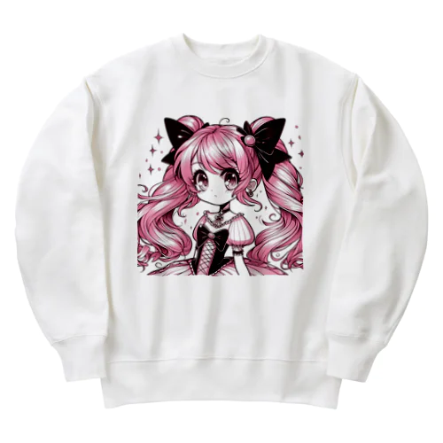 魔法少女 Heavyweight Crew Neck Sweatshirt