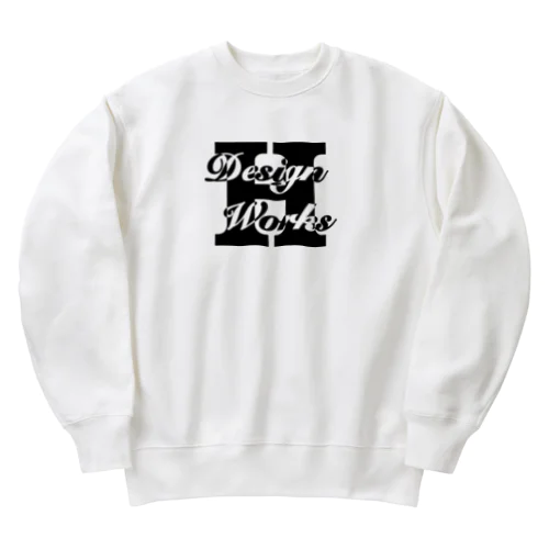 H DESIGNWORKS ロゴグッズ Heavyweight Crew Neck Sweatshirt