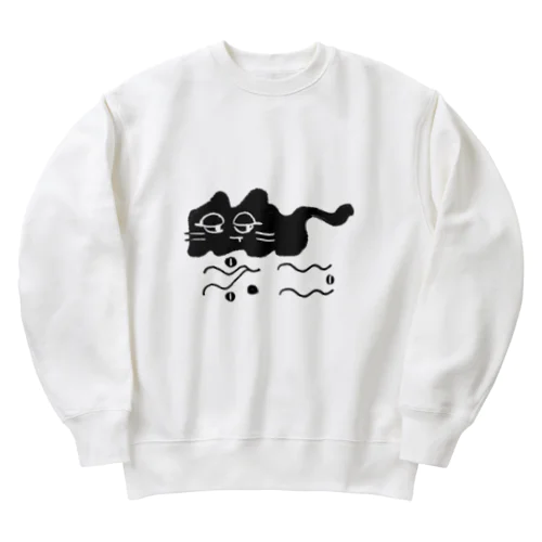 ウネ・ウネコ Heavyweight Crew Neck Sweatshirt