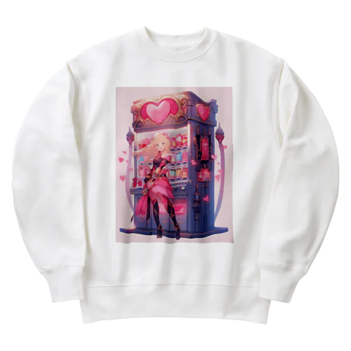 ファンタジー世界の自動販売機 Heavyweight Crew Neck Sweatshirt