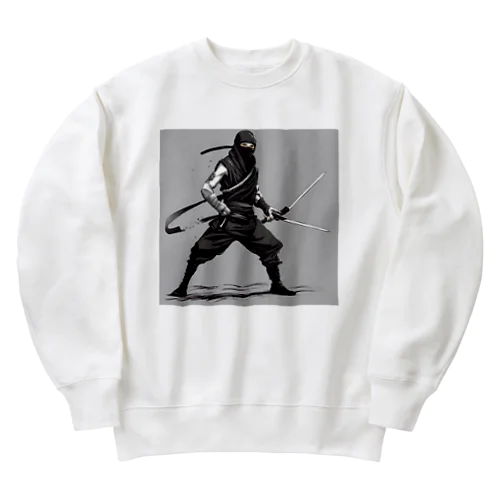 「影の舞踏者」 Heavyweight Crew Neck Sweatshirt