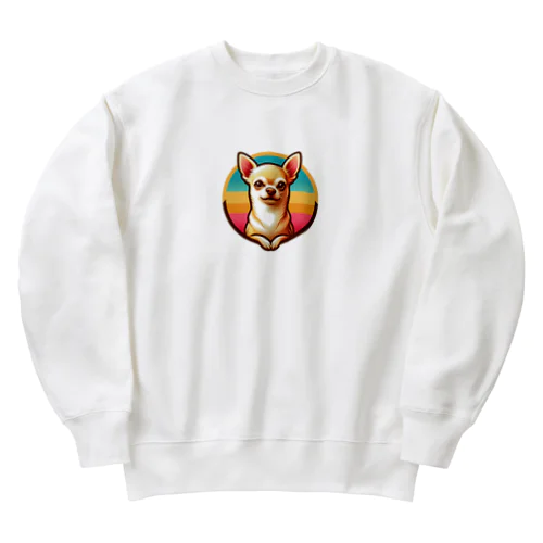 チワワン Heavyweight Crew Neck Sweatshirt