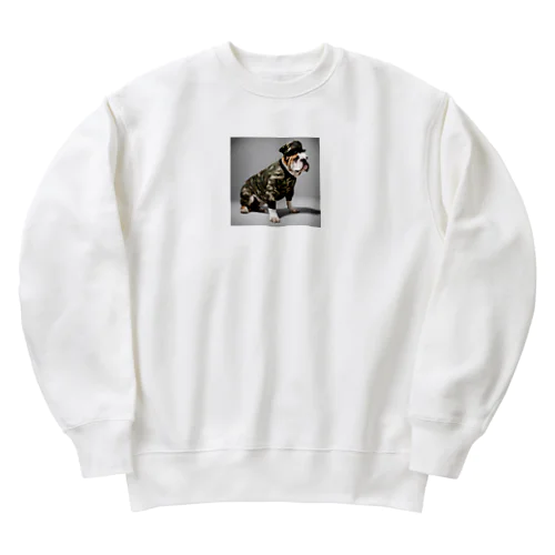 ブルド軍曹 Heavyweight Crew Neck Sweatshirt