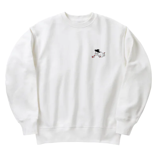 ねこハット卿 Heavyweight Crew Neck Sweatshirt