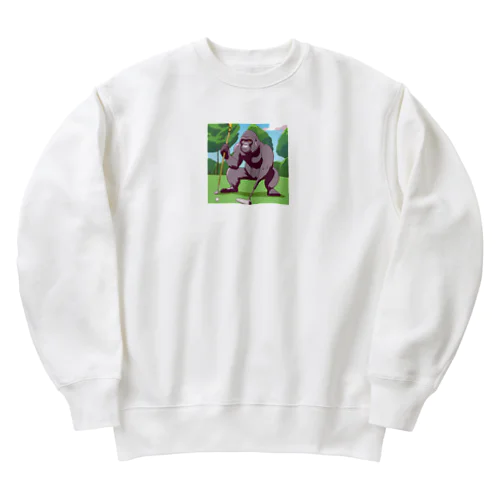 ゴルファーゴリラ Heavyweight Crew Neck Sweatshirt