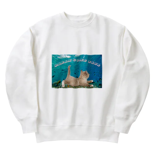 どりーむかむとぅるーだにゃ！ Heavyweight Crew Neck Sweatshirt