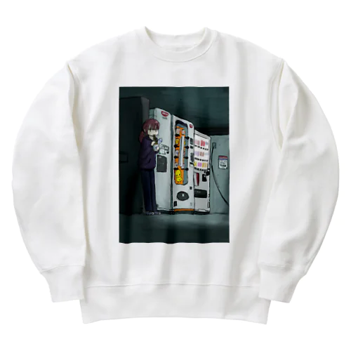 麺子ちゃん Heavyweight Crew Neck Sweatshirt