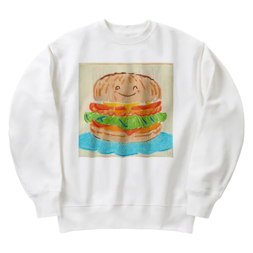 バーガーくん Heavyweight Crew Neck Sweatshirt