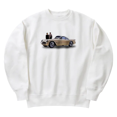 54 Corvette Hardtop Heavyweight Crew Neck Sweatshirt