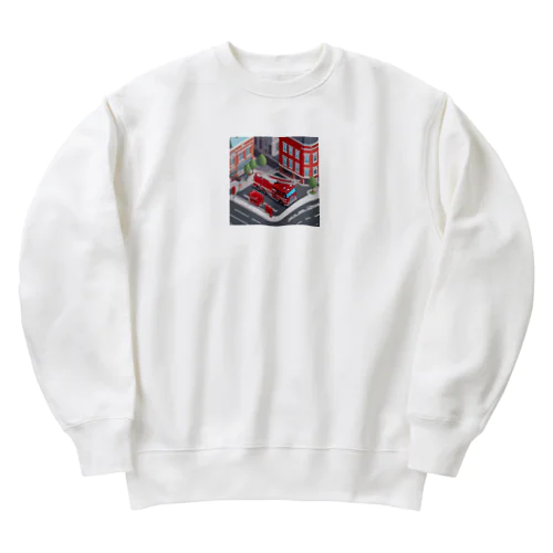 ダウンタウン・ファイアートラック Heavyweight Crew Neck Sweatshirt