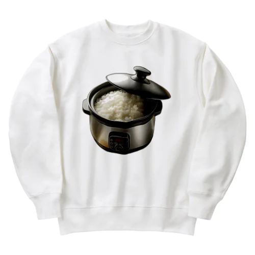 炊きたて。_240121 Heavyweight Crew Neck Sweatshirt