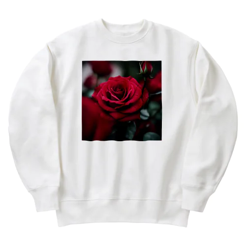 バラ Heavyweight Crew Neck Sweatshirt