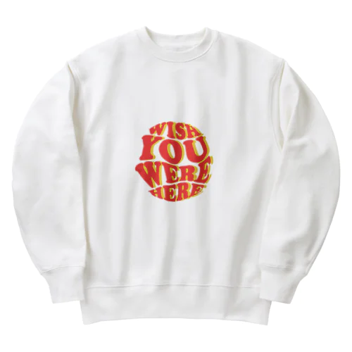 かわいいロゴ Heavyweight Crew Neck Sweatshirt