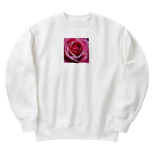 クリスタルエレガンスローズ Heavyweight Crew Neck Sweatshirt