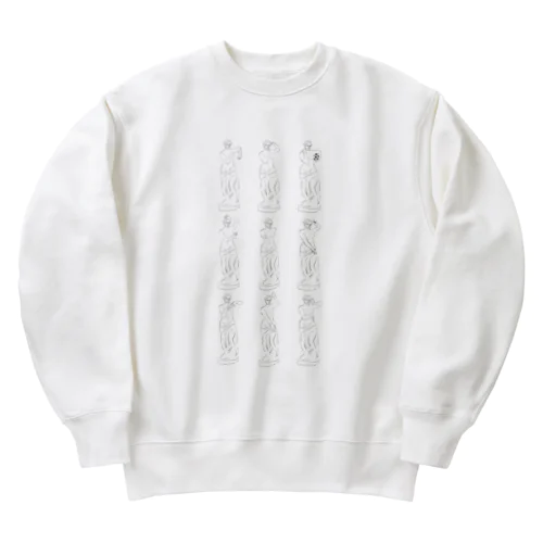 ミロのヴィーナス　復元案 Heavyweight Crew Neck Sweatshirt