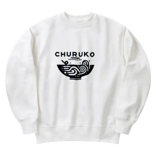 ちゅる子グッズ Heavyweight Crew Neck Sweatshirt