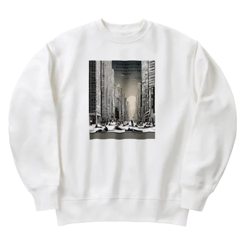 スーパーねむねむBOY Heavyweight Crew Neck Sweatshirt