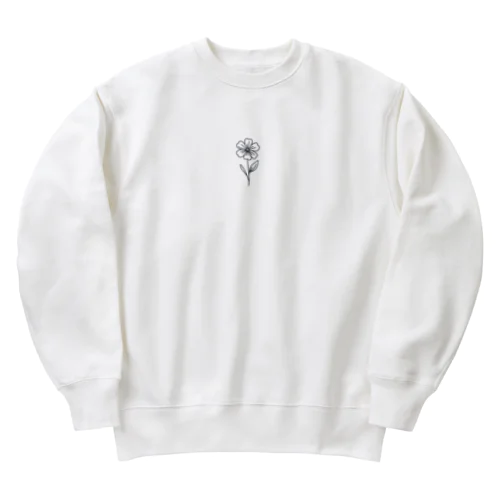 希望の花 Heavyweight Crew Neck Sweatshirt