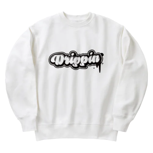 ドリッピンロゴ Heavyweight Crew Neck Sweatshirt