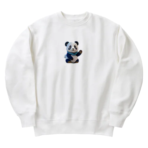 防寒パンダ Heavyweight Crew Neck Sweatshirt