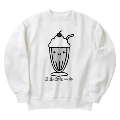 みんな大好きミルクセーキ Heavyweight Crew Neck Sweatshirt