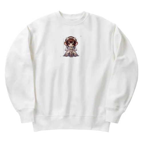 申の花嫁 Heavyweight Crew Neck Sweatshirt