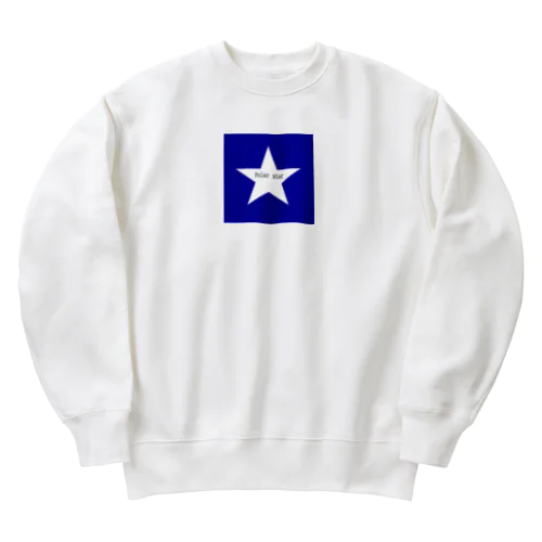 北極星デザイン　スウェット Heavyweight Crew Neck Sweatshirt