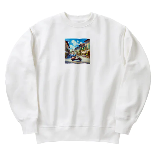 バイクでお買い物 Heavyweight Crew Neck Sweatshirt