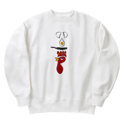 ニワトリコンロ Heavyweight Crew Neck Sweatshirt