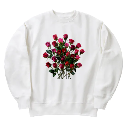 Redpink 26 Roses Heavyweight Crew Neck Sweatshirt