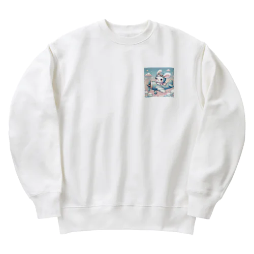 CUTIE PILOT MIMIE Heavyweight Crew Neck Sweatshirt