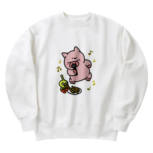 こぶしを回す Heavyweight Crew Neck Sweatshirt