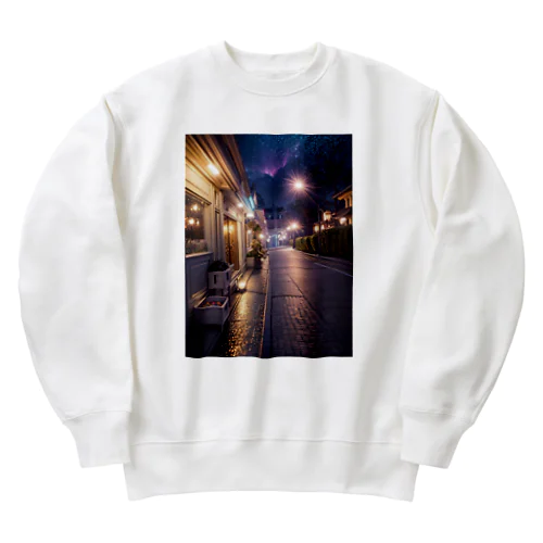 美しい世界 Heavyweight Crew Neck Sweatshirt