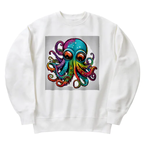 FUNKYOctopus Heavyweight Crew Neck Sweatshirt