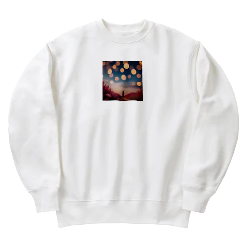 シクラメン Heavyweight Crew Neck Sweatshirt