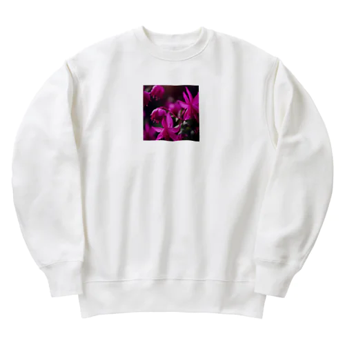 フクシア Heavyweight Crew Neck Sweatshirt