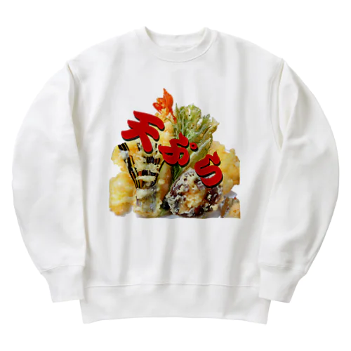 日本の味　からっと！天ぷら Heavyweight Crew Neck Sweatshirt