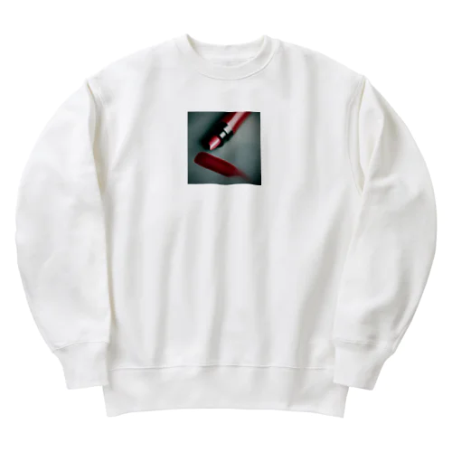 口紅 Heavyweight Crew Neck Sweatshirt