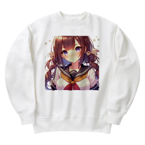 美少女⑥ Heavyweight Crew Neck Sweatshirt