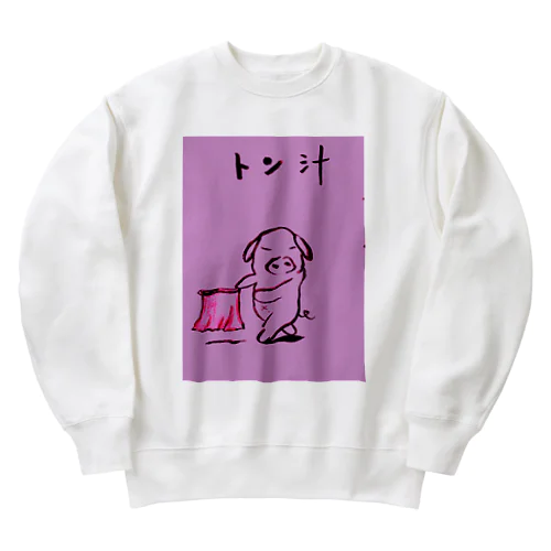 maguro トン汁 Heavyweight Crew Neck Sweatshirt