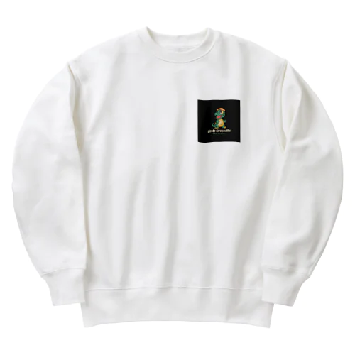 ちっちゃいワニ Heavyweight Crew Neck Sweatshirt