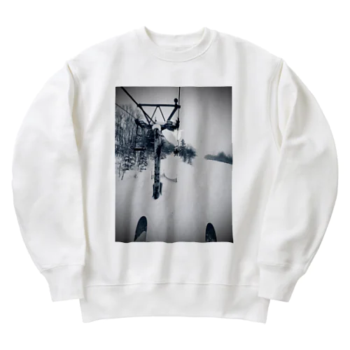 リフトの上で Heavyweight Crew Neck Sweatshirt