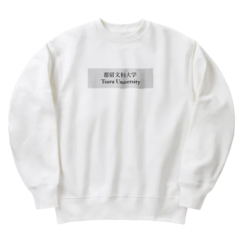 都留文科大学 Heavyweight Crew Neck Sweatshirt