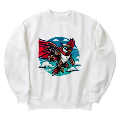 みんなのヒーローホークス⭐️ Heavyweight Crew Neck Sweatshirt