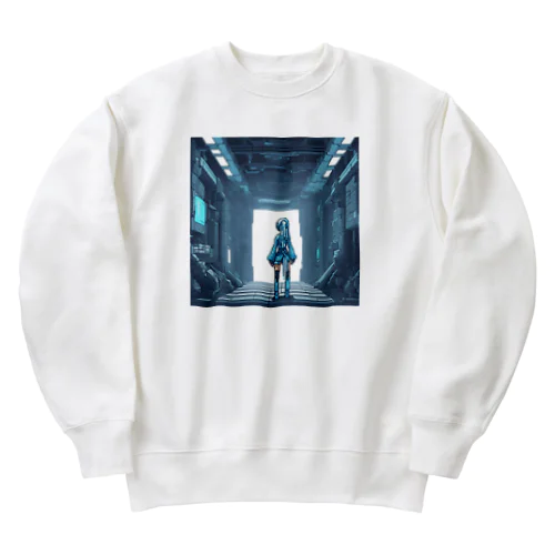 ドッドアート ミライちゃん Heavyweight Crew Neck Sweatshirt