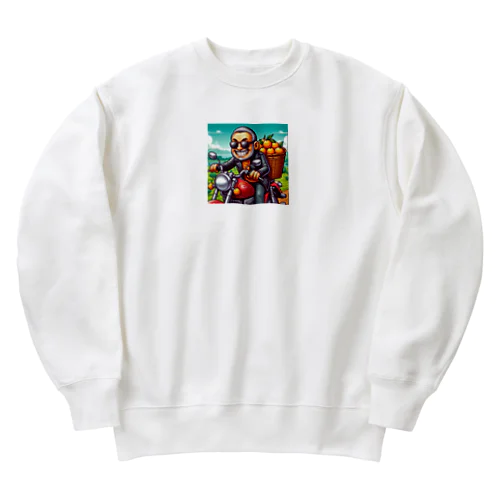 季節の配達いたします Heavyweight Crew Neck Sweatshirt