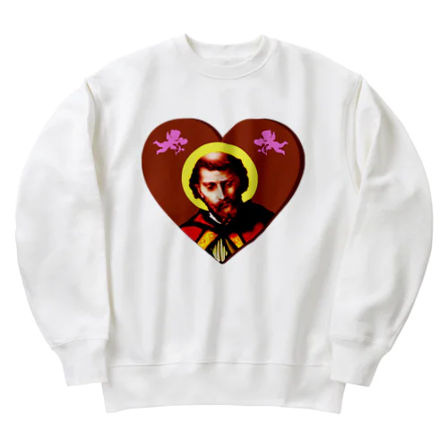 聖バレンタインチョコレート Heavyweight Crew Neck Sweatshirt