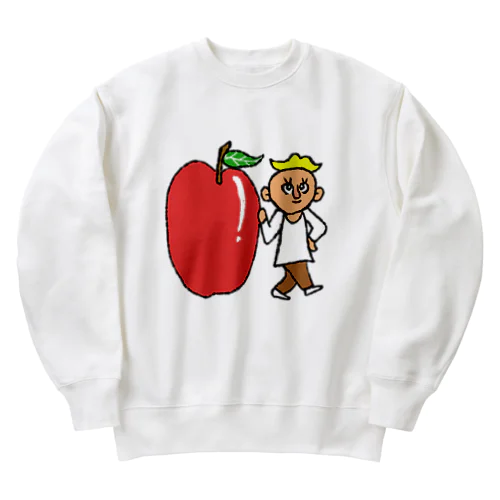 友達はりんご Heavyweight Crew Neck Sweatshirt