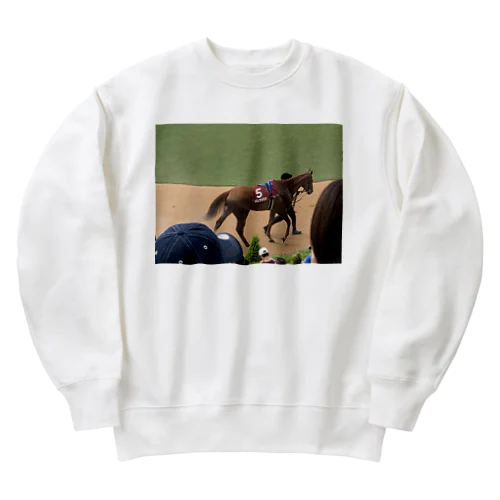 競走馬「キミノナハマリア」のグッズが登場！ Heavyweight Crew Neck Sweatshirt