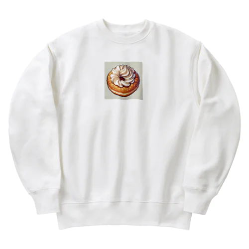 ピクセル・ドーナツ Heavyweight Crew Neck Sweatshirt